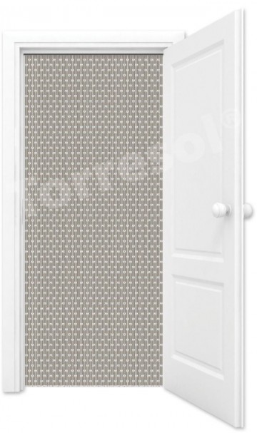 Taupe vliegengordijn 100 x 230 cm