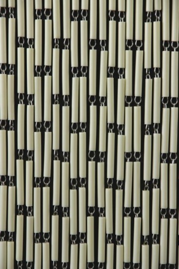 Sun-arts kant en klaar vliegengordijn 90 x 210 Verspringend crème model 010