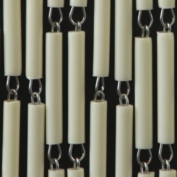 Sun-arts kant en klaar vliegengordijn 90 x 210 Verspringend crème model 010