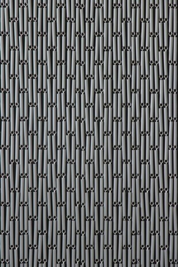 Sun-arts kant en klaar vliegengordijn 90 x 210 Verspringend zilver model 013