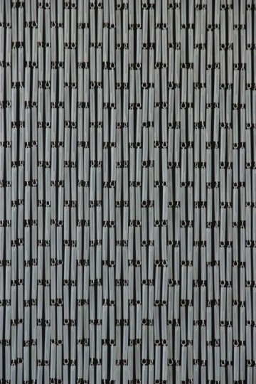 Sunarts kant en klaar vliegengordijn 90 x 210 Verspringend transparant model 020