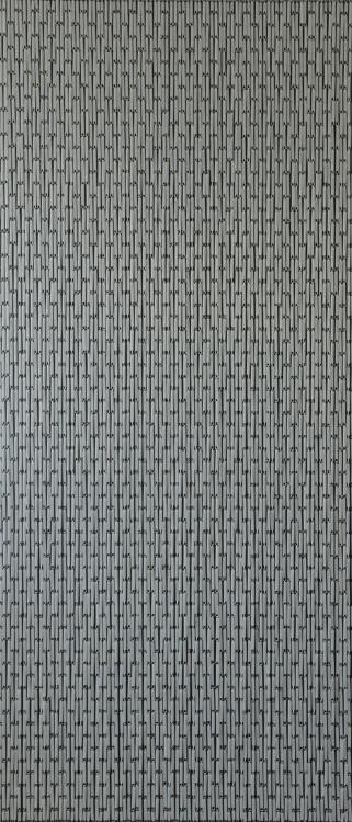 Sunarts kant en klaar vliegengordijn 90 x 210 Verspringend transparant model 020