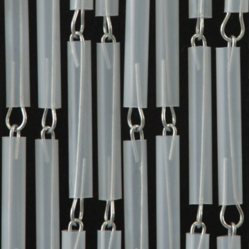 Sunarts kant en klaar vliegengordijn 100 x 232 Verspringend transparant model 021