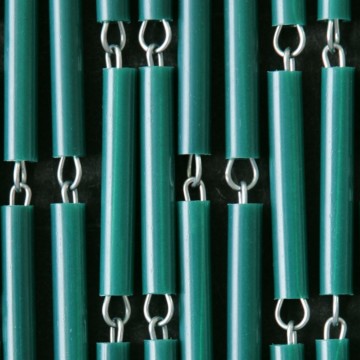 Sunarts kant en klaar vliegengordijn 90 x 210 Verspringend donkergroen model 024