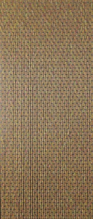 Sunarts kant en klaar vliegengordijn 90 x 210 Verspringend tropical model 028