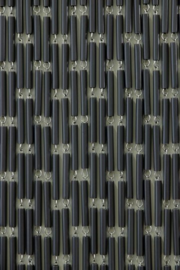 Sunarts kant en klaar vliegengordijn 90 x 210 Verspringend antraciet model 038