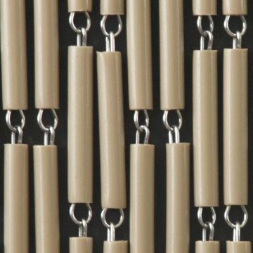 Sunarts kant en klaar vliegengordijn 100 x 232 Verspringend taupe model 043