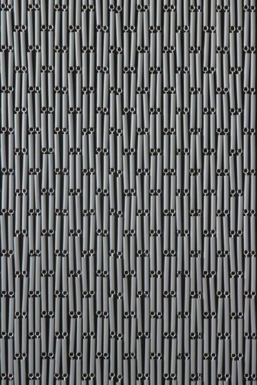 Sunarts kant en klaar vliegengordijn 100 x 232 Verspringend zilver model 014