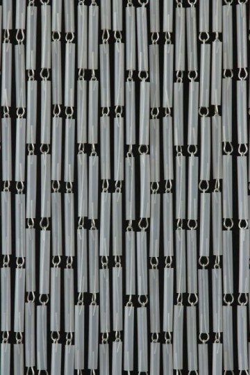 Sunarts kant en klaar vliegengordijn 100 x 232 Verspringend transparant model 021