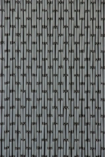 Sunarts kant en klaar vliegengordijn 100 x 232 Verspringend transparant model 021