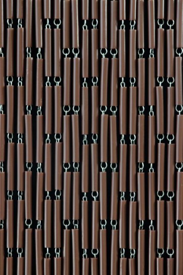 Sunarts kant en klaar vliegengordijn 100 x 232 Verspringend bruin model 037