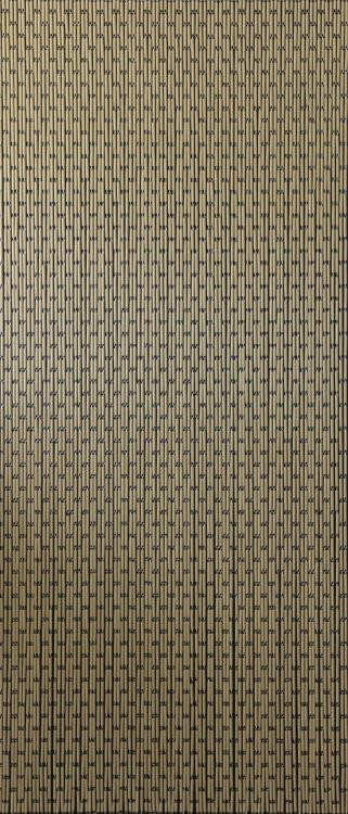 Sunarts kant en klaar vliegengordijn 100 x 232 Verspringend taupe model 043