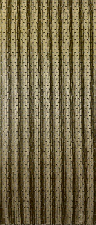 Sunarts kant en klaar vliegengordijn 100 x 232 Verspringend goud model 045