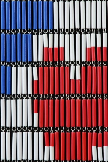 Sunarts kant en klaar vliegengordijn 100 x 232 Friese vlag model 271