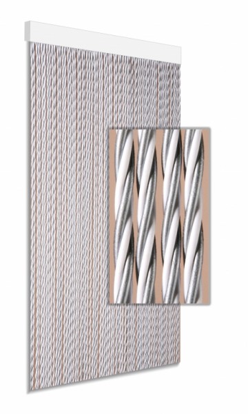 Dara Grijs-Wit 90 x 210 cm