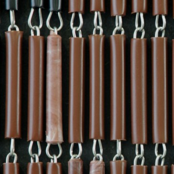 Sunarts kant en klaar vliegengordijn 90 x 210 Paard crème / bruin model 192