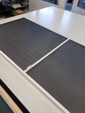 Hordeur Petscreen zwart