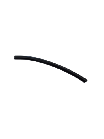 Massief zwart pees 6,5 mm