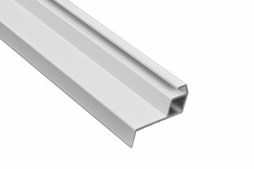 Inzethorprofiel 20 mm wit 9010