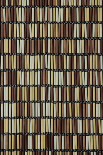 Sunarts kant en klaar vliegengordijn 90 x 210 Mix crème / bruin / bruinvlam / lichtgeel model 414