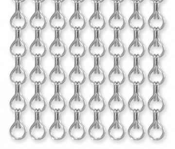 Degor vliegengordijn 100 x 230 cm zilver