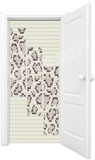 Vliegengordijn Panterprint