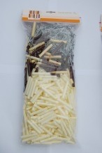 400 stuks hulzen en haken uitbreidingsset 404/405 crème/ bruin/ lichtgeel