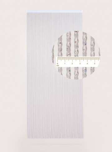 Adia Wit Glitter 90 x 210