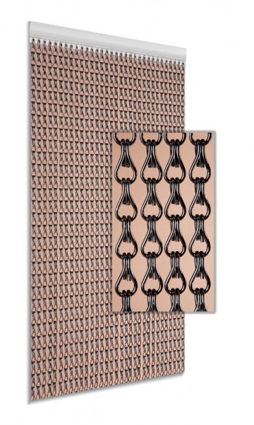 Aluminium gordijn Degor 100 x 230 Antraciet