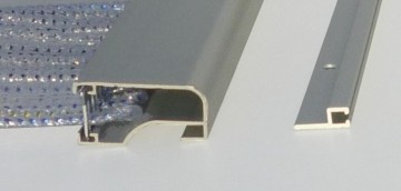 Breed profiel kunststof gordijn lichter 002