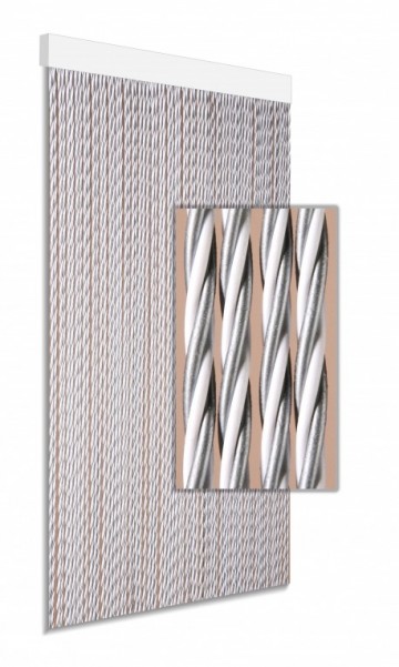 Dara grijs wit 100 x 230