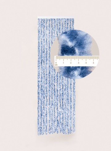 Degor Kattenstraat Caravan Blauw - Wit