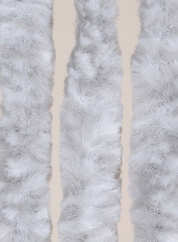 Kattenstaart Caravan Grijs - Wit close