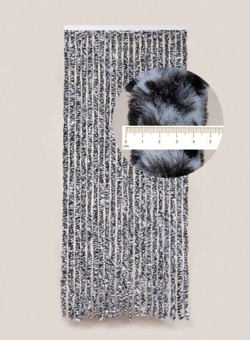 Degor Kattenstaart Zwart Wit