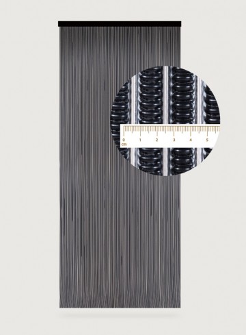 Luxe lamellen zwart 90 x 210