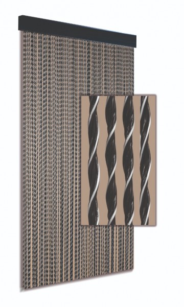 Demi zwart wit 100 x 230