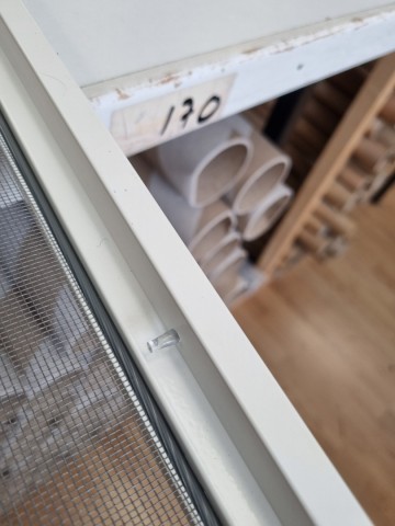 Druppel gemonteerd binnenkant