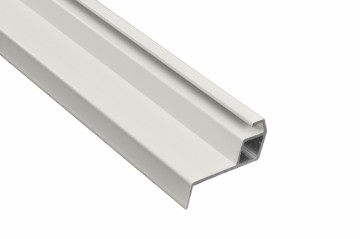 Horprofiel 43 mm RAL 9001