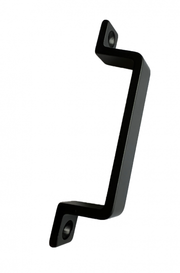 Aluminium handgreep zwart