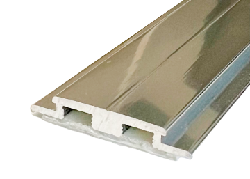 Aluminium onderrail plissedeur
