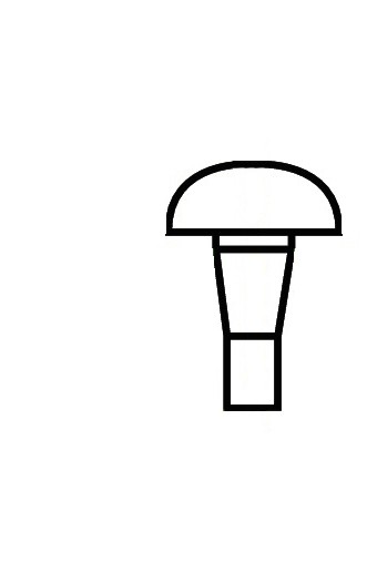 Kunststof insteekdruppel