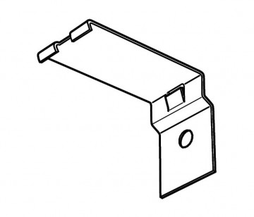 Plissédeur op de dag montageklem
