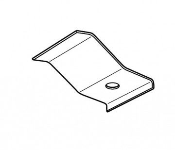Stalen veer t.b.v. Inzethor 34-43 mm met schroef