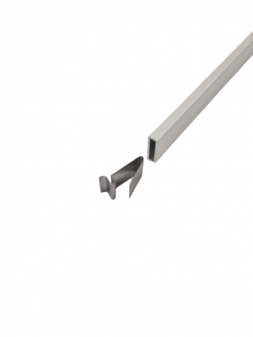 Klemveer voor tussenprofiel