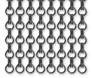 Aluminium Antraciet 90 x 210 cm - Degor