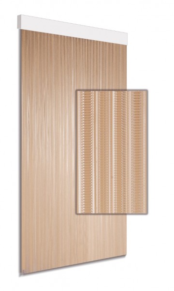 Luxe vliegengordijn lamellen wit