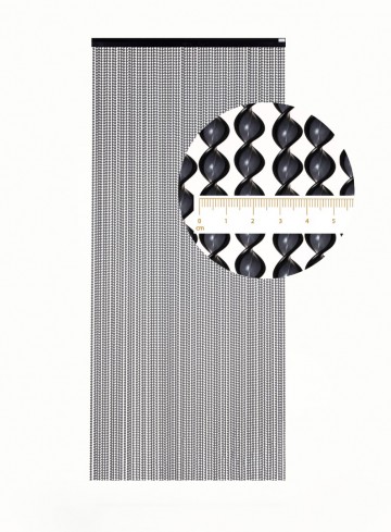 Nova Zwart-Antraciet 90 x 210