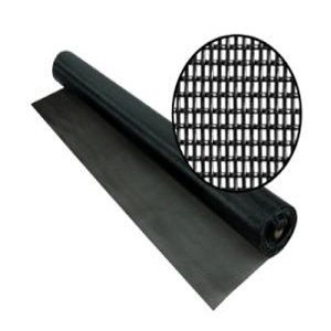 Petscreen zwart 80 cm op rol