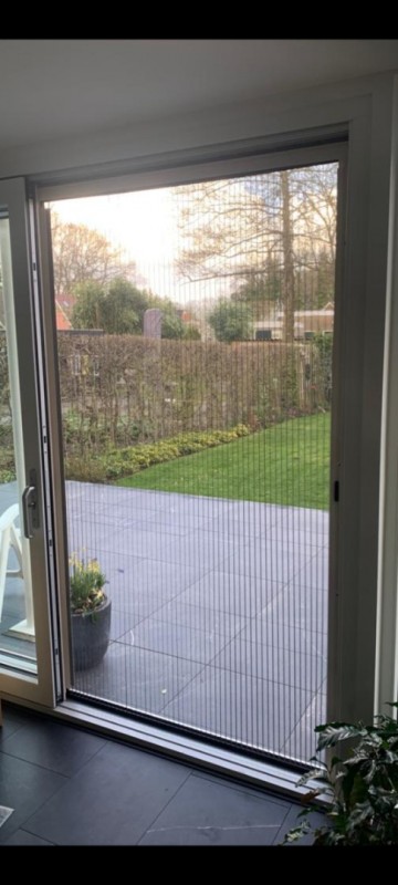 Plissedeur voorbeeld