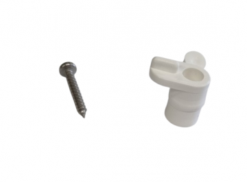 Hoge compacte wervel wit